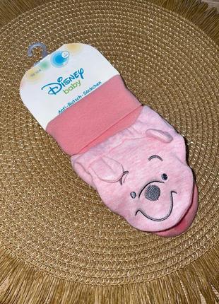 Детские носки-тапочки с тормазками для девочки трикотажные dis...