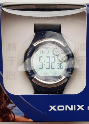Часы смарт Xonix HRM3-004 синий 3D Pedometr, пульсометр, ИМТ, кал