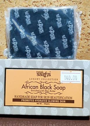 Мыло Африканское черное мыло с маслом Ши Aasha Herbals 100гр О...