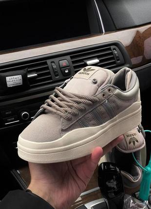 Кроссовки adidas campus x bad bunny brown