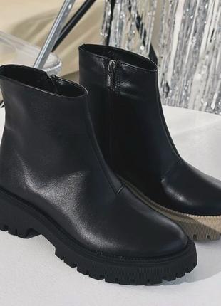 Шкіряні жіночі черевики від українського виробника