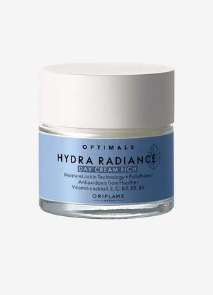 Увлажняющий дневной крем для сухой кожи optimals hydra radiance