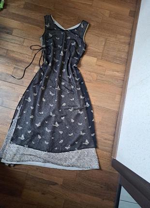 Длинное сарафан летнее удлиненное платье