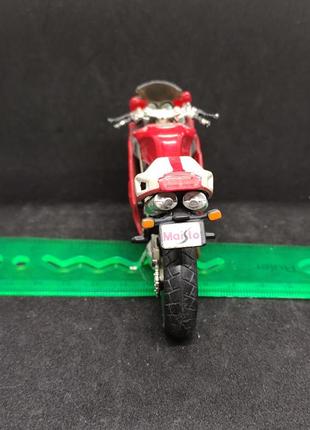 Модель мотоцикла maisto 1:18 ducati 996 дукаті китай іграшка в...