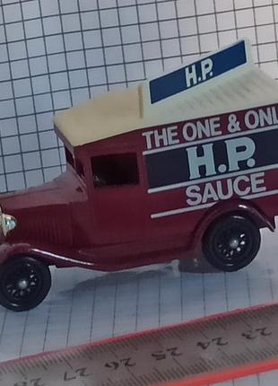 Машинка масштабна модель для хлопчика чоловіка реклама соус їжа