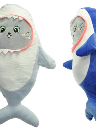 Мягкая игрушка кот в акуле K15252 кот акула 25см
