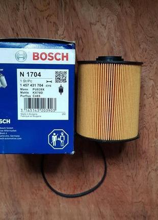 1457431704 Bosch N1704  фильтр топливный
