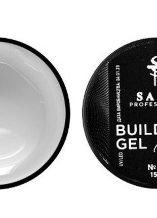 Гель для нарощування Saga Builder Gel Veil 06 Clear (прозорий)...