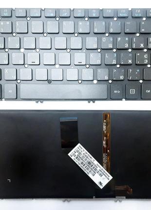 Клавиатура для ноутбука Acer Aspire V5-431 черная с подсветкой...