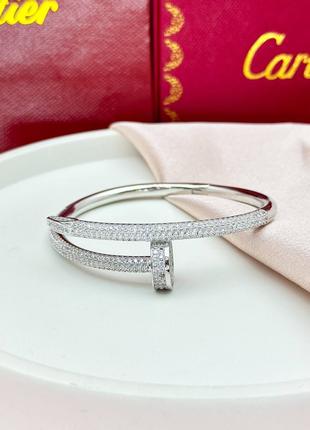 Срібний браслет Cartier
