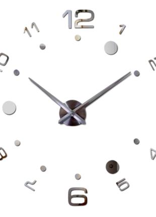 Настенные объемные 3D часы большие 120см с арабскими цифрами +...