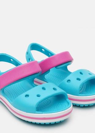 Детские босоножки crocs crocband, 100% оригинал