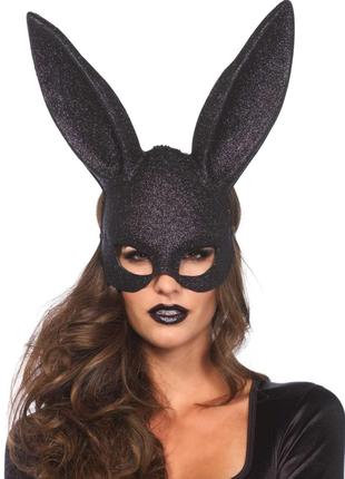 Блискуча маска кролика Leg Avenue Glitter masquerade rabbit ma...