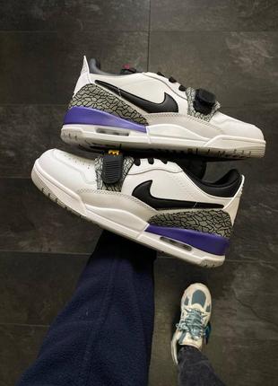 Nike air jordan legacy 312 low purple