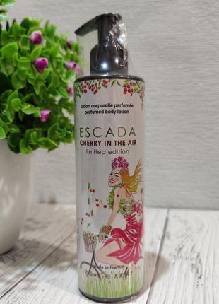 Парфюмированный лосьон для тела в стиле escada cherry in air b...