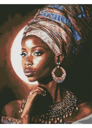 Набор с алмазной мозаикой "Африканская красавица" AMO7661 с АВ...