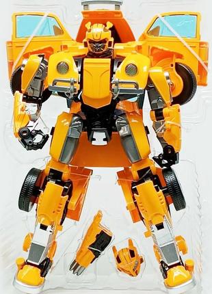 Робот Трансформер Бамблби Жук Bumblebee Transformers со Звуков...