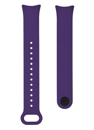 Силиконовый ремешок Emy Original Design Xiaomi Mi Band 8 Purple