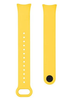 Силиконовый ремешок Emy Original Design Xiaomi Mi Band 8 Yellow
