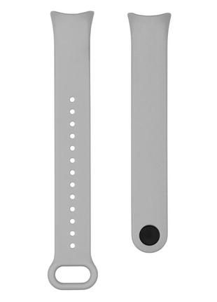 Силиконовый ремешок Emy Original Design Xiaomi Mi Band 8 Grey