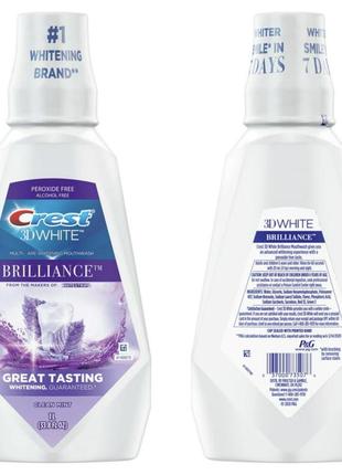 Crest 3d brilliance advanced white отбеливающий ополаскиватель...