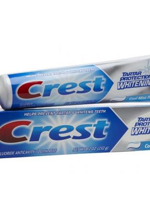 Від зубного каменю відбілююча паста crest tartar protection White