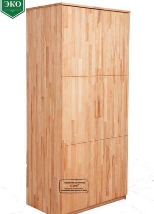 Шкаф из дерева Лидер (90х60х200см)