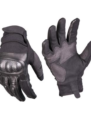 Рукавички / перчатки тактичні "Mil-Tec" TACTICAL GLOVES - черные