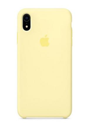 Чехол Silicone case (AAA) для Apple iPhone XR (6.1")