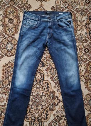 Брендові фірмові стрейчеві джинси replay,оригінал.