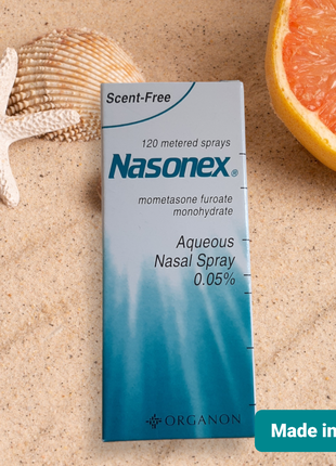 Nasonex Назонекс 0,05% назальный спрей Ринит 120 доз Египет