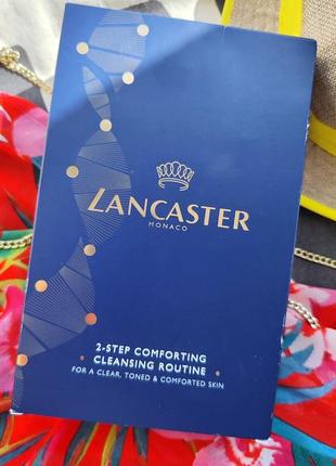 Набір lancaster засіб для очищення skin essentials