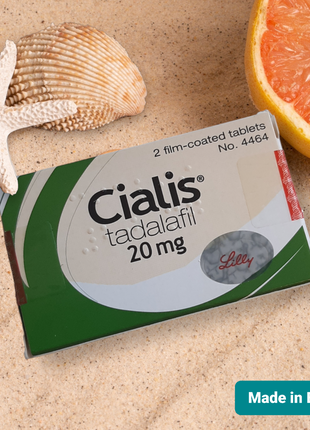 Cialis Сиалис Тадалафил 20 мг 2 табл Египет