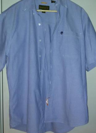 Мужская летняя рубашка-тениска timeberland на 50-52 54 размер
