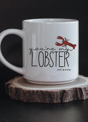 Чашка friends lobster