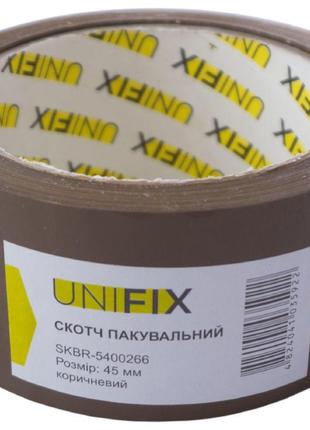Скотч Unifix - 45 мм x 80 м x 40 мкм коричневый