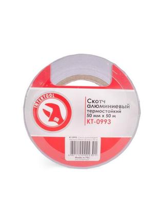 Скотч алюминиевый Intertool - 50 мм х 50 м