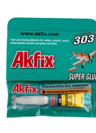 Суперклей Akfix — 3 г (303)