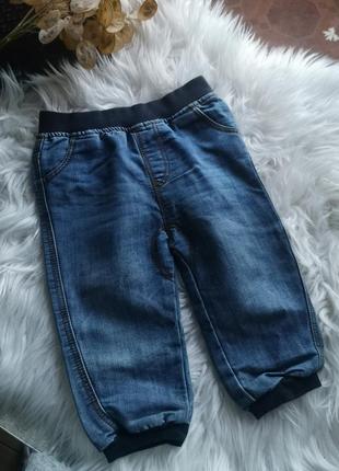 Джинси штани на 9-12 місяців штанці штанішки