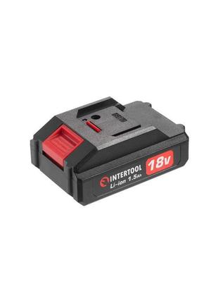 Аккумулятор Intertool - 18 В x 1,5 Ач Li-Ion