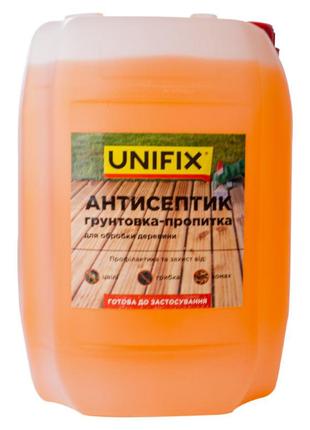 Антисептик грунтовка-пропитка для обработки древесины Unifix -...