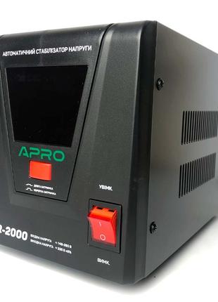 Стабілізатор напруги релейний Apro — AVR-2000