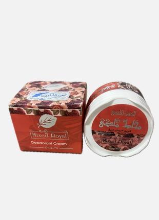 Натуральный крем-дезодорант Mixed Royal с цветочным ароматом 5...