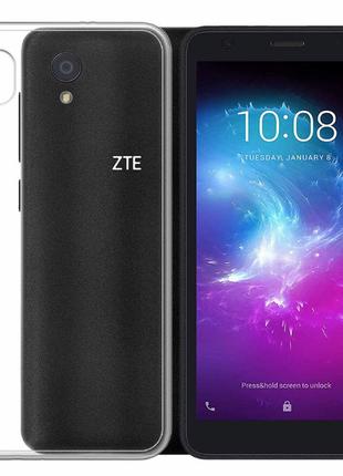 TPU чехол Epic Transparent 1,0mm для ZTE Blade A3 (2019)