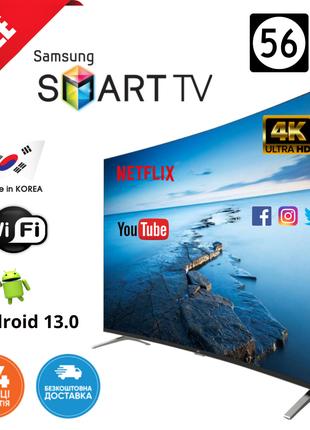 Телевізор 4K Samsung 56 дюймів Smart TV Самсунг Смарт ТВ 4К, S...