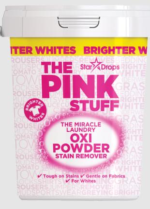 Пятновыводитель для белого белья The Pink Stuff Oxi Powder Sta...
