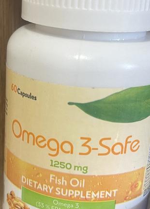 Omega 3 Safe 1250 ml Омега 3 Сафе