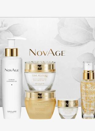 Комплексный омолаживающий уход novage time restore