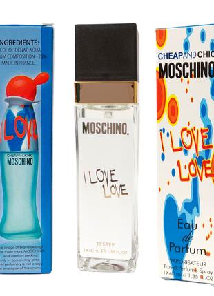 Духи женские Moschino I Love Love 40 мл. (Москино Лав Лав)