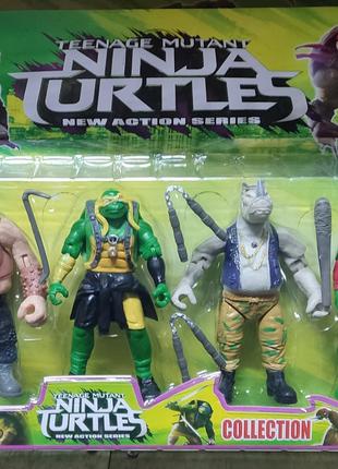 Черепашки ниндзя Набор героев Mutant Ninja Turtles 6 pack 6 ге...